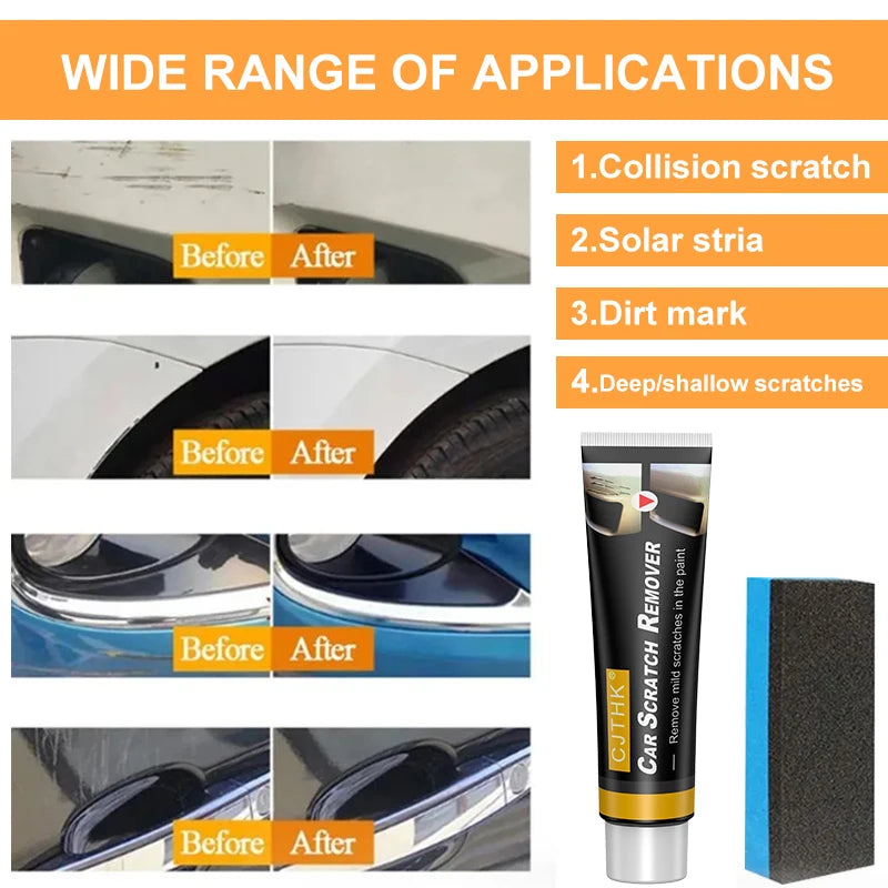 Car Scratch Remover Paint Care Tools Auto Swirl Remover Scratches Repair Polishing Auto Body Grinding Compound Anti Scratch Wax