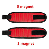 Strong Magnetic Wristband – Portable Tool Bag for Holding Screws, Nails, Nuts, Bolts, and Drill Bits