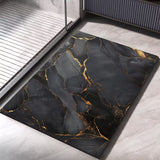 Luxury Bath Mat Bathroom Rug Super Absorbent Foot Floor Mats Quick Dry Non-Slip Shower Pad Toilet Carpet Entrance Doormat