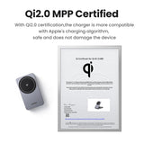 UGREEN 3-In-1 Mfi 15W MAX Magnetic Wireless Charger Stand Qi2 Charging for Iphone 16 Pro Max/Airpods 4 for Magsafe Fast Charger