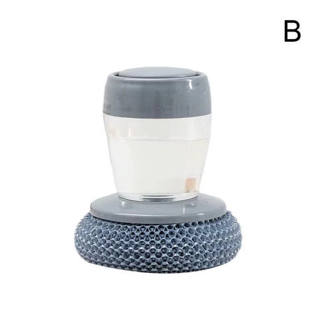 Kitchen Soap Dispensing Dishwashing Tool Brush Easy Use Scrubber Wash Clean Tool Soap Dispenser Brush Kitchen Cleaning Tool