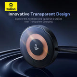 15W Magnetic Wireless Charger Qi2 Certified Fast Charging Built-In Stand Phone Charger for Iphone 16 15 14 13 Pro Max