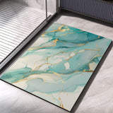 Luxury Bath Mat Bathroom Rug Super Absorbent Foot Floor Mats Quick Dry Non-Slip Shower Pad Toilet Carpet Entrance Doormat