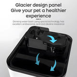 Intelligent 3.5L Wi-Fi Wireless Cat Water Fountain Automatic App Control of Timed Luxury Smart Pet Water Fountain Dispenser Bowl