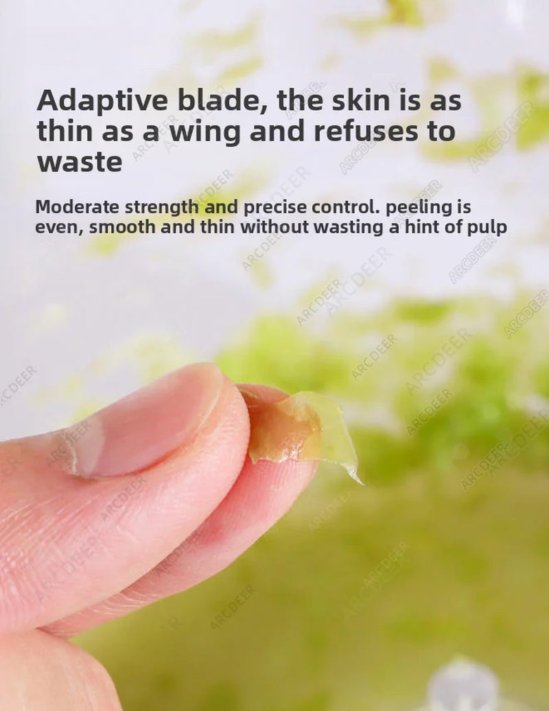 Automatic Fruit Peeler Machine Wireless Portable Grape/Apple/ Garlic/Plum/Peach Peeler for Home, Fast & Easy Kitchen Gadget